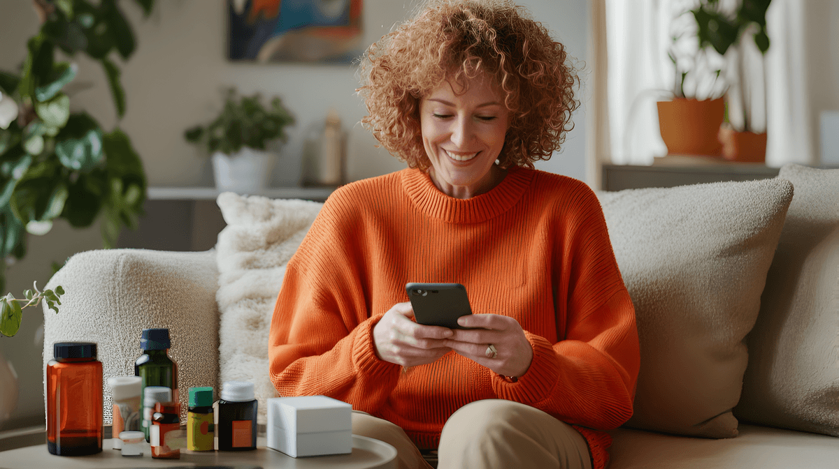 Pharmacist Fady Serour helping patient